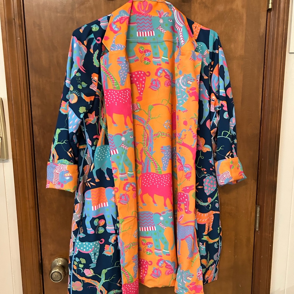 Gretchen Scott Designs Multicolor Animal Print jacket